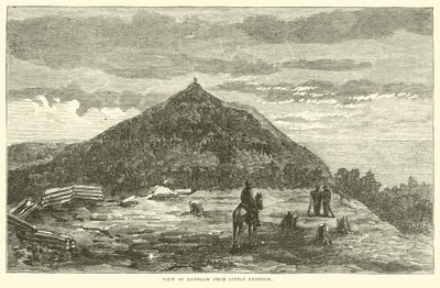 Blick auf Kenesaw von Little Kenesaw, Juni 1864 von American School
