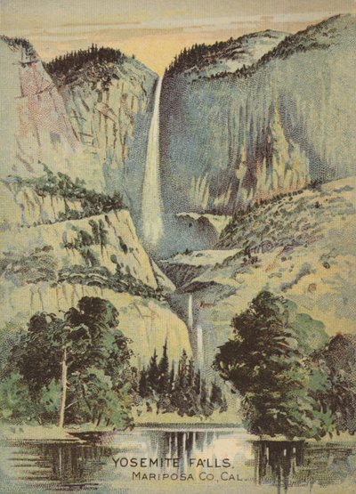 Yosemite-Fälle von American School