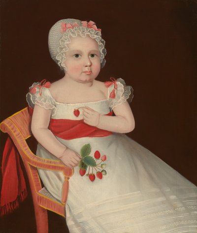 Das Erdbeermädchen von Ammi Phillips