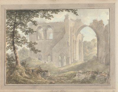 Ansichten in England, Schottland und Wales: Furness Abbey von Amos Green