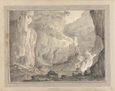 Ansichten in England, Schottland und Wales: Gordale Scar von Amos Green