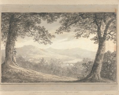 Ansichten in England, Schottland und Wales: Newport, Monmouthshire, 31. Mai 1806 von Amos Green