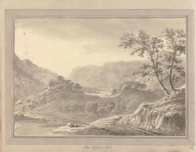 Ansichten in England, Schottland und Wales: Tour in Schottland; in der Nähe von Wyburn Lake von Amos Green