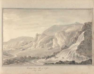Ventnor Cove, Isle of Wight, Juli 1804 von Amos Green