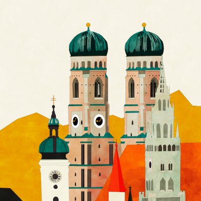 München, Liebfrauenkirche von Ana Rut Bre