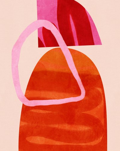 Gemalte Linien von Ana Rut Bre