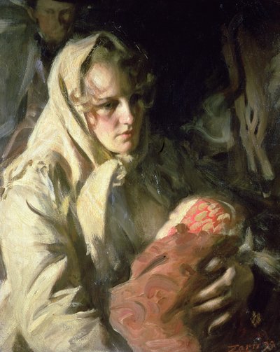 Madonna, 1899 von Anders Leonard Zorn