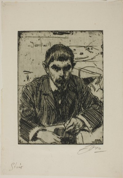 Albert Engström von Anders Zorn