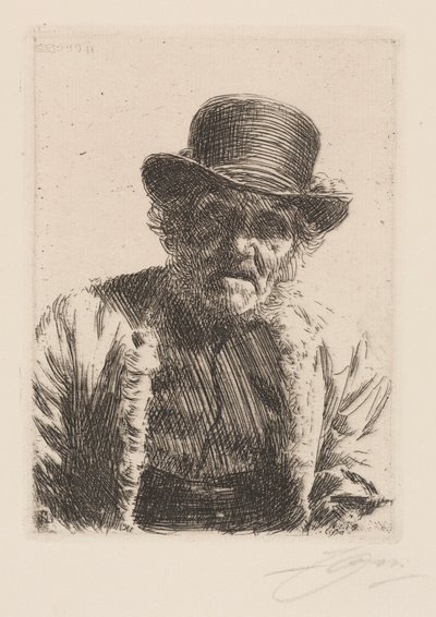 Küster von Anders Leonard Zorn