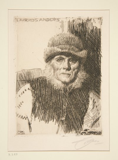 Dalekarlischer Bauer von Anders Zorn