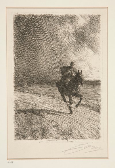 Der Sturm von Anders Leonard Zorn