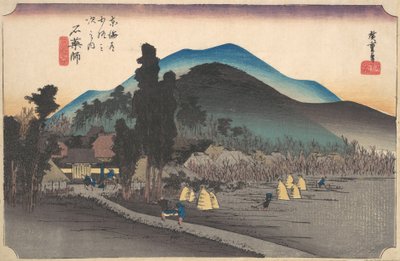 Ishiyakushi, Ishiyakushi Ji, ca. 1834 von Ando Hiroshige