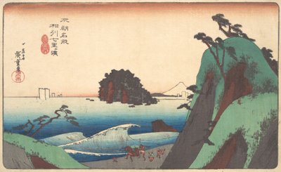 Soshu, Shichi-ri ga Hama, ca. 1830 von Ando Hiroshige