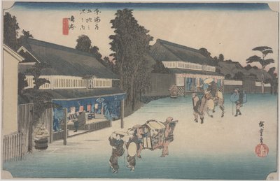 Arimatsu Shibori von Ando or Utagawa Hiroshige