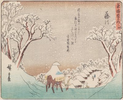 Fujikawa von Ando or Utagawa Hiroshige