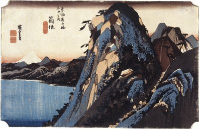 Hakone von Ando or Utagawa Hiroshige