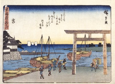 Mija von Ando or Utagawa Hiroshige
