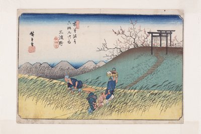 Nr. 42, Midono von Ando or Utagawa Hiroshige