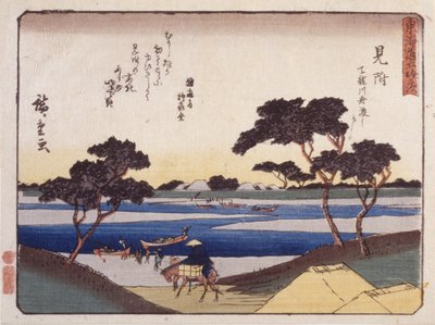 Station 29, Mitsuke von Ando or Utagawa Hiroshige