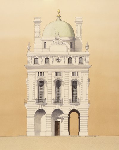 County Fire Office, Picadilly, London von Andras Kaldor