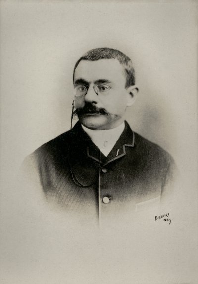 Porträt von Theophile Delcasse von Andre Adolphe Eugene Disderi
