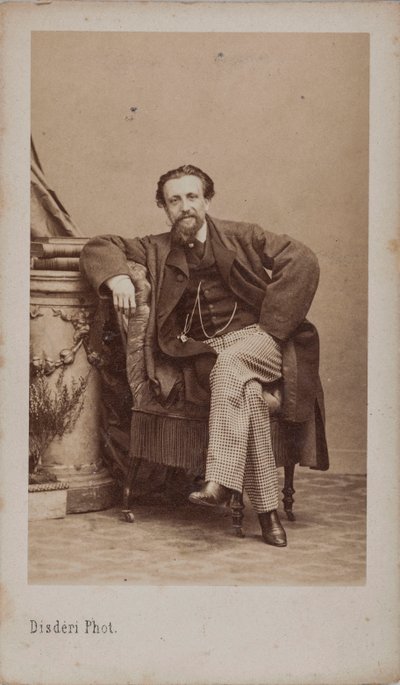 Porträt von Arthur Kalkbrenner 1828-1869, 1869 von Andre Adolphe Eugene Disderi