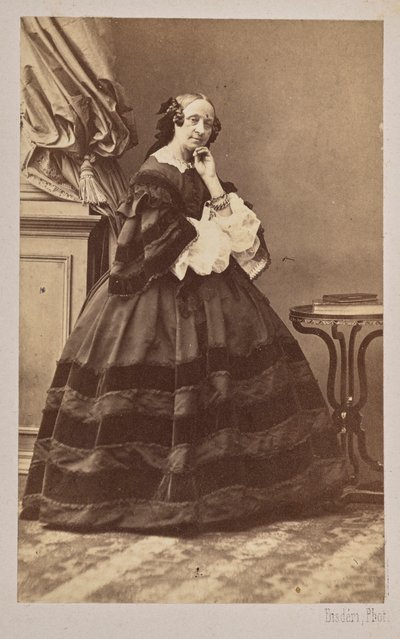 Porträt der Ballerina Marie Taglioni von Andre Adolphe Eugene Disderi