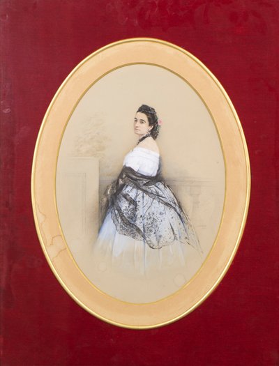 Die ehrenwerte Mrs. Hamilton Duncan (gest. 1912) von Andre Adolphe Eugene Disderi