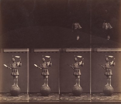 Der Jongleur Manoel, 1861 von Andre Adolphe Eugene Disderi