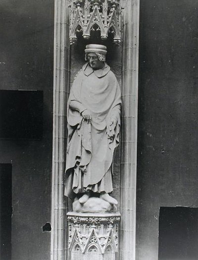 Kopie einer Statue von Jean Bureau, Sire de la Riviere von Andre Beauneveu