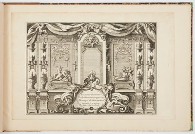 Neue Entwürfe für Möbel und Werke aus Bronze und Marketerie von Andre Charles Boulle