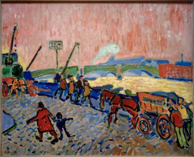 Die Ufer der Themse von Andre Derain