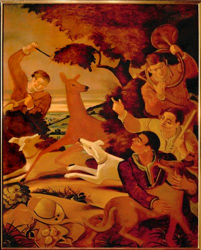 Hirschjagd, ca. 1935 von Andre Derain