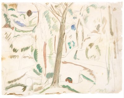 Ohne Titel (Studie für Die Wende), ca. 1906 von Andre Derain