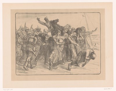 Bürger von Soldaten vertrieben von Andre Devambez