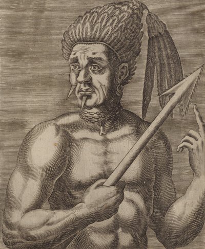 Nacolabsou, König des Kaps der Kannibalen von Andre Thevet