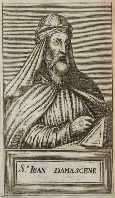 Heiliger Johannes von Damaskus von Andre Thevet