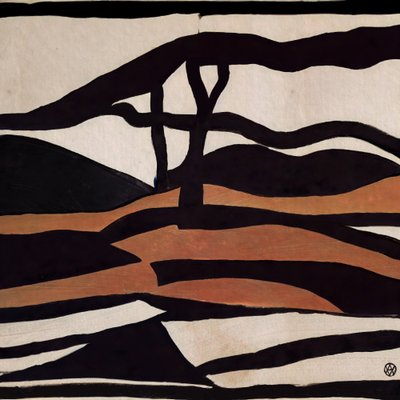Abstrakte Wüstenlandschaft von André Viana
