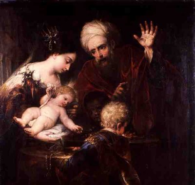 Der Prozess von Moses von Andrea Celesti