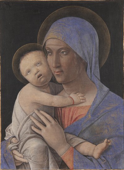 Madonna mit Kind, 1480 von Andrea Mantegna