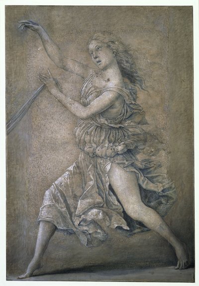 Tanzende Muse von Andrea Mantegna
