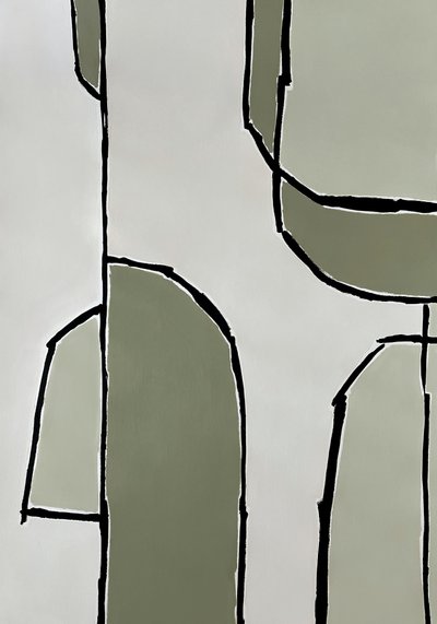 Abstrakte Salbeiformen von Andrea Reichhart