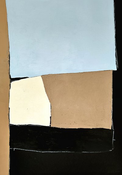 Geometrische Farbblöcke von Andrea Reichhart