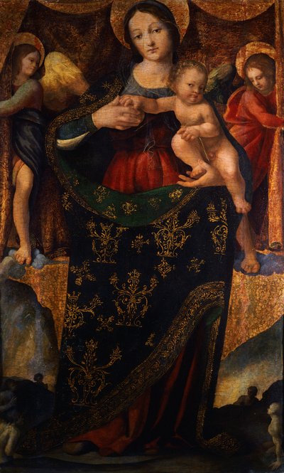 Unsere Liebe Frau der Gnade (Detail) von Andrea Sabatini