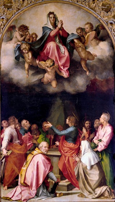 Himmelfahrt Passerini von Andrea del Sarto