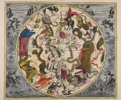 Haemisphaerium stellatum australe antiquum von Andreas Cellarius