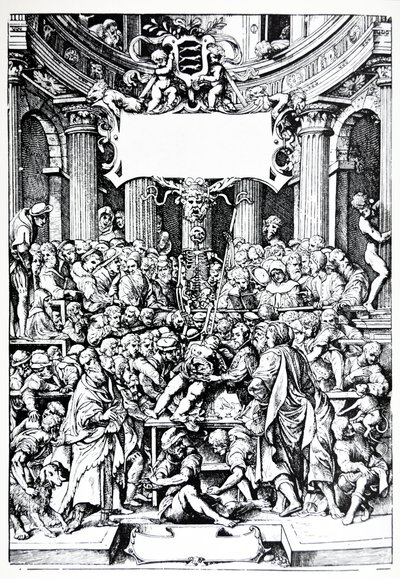 Die Platten aus dem Epitome der De Humani Corporis Fabrica von Andreas Vesalius