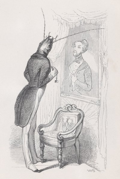 Ein sehr gut dargestelltes Insekt und eine schöne Tänzerin aus Szenen aus dem privaten und öffentlichen..., ca. 1837-47 von Andrew Best Leloir