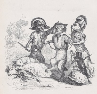 Der Autor dieses Angriffs ist ein zartes kleines Wolf aus Szenen aus dem Privaten an..., ca. 1837-47 von Andrew Best Leloir