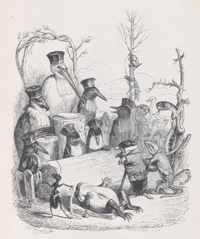 Je weiter wir gehen, desto weniger dringen wir in das schreckliche Geheimnis ein, von dem die Unglücklichen betroffen sind, ca. 1837-47 von Andrew Best Leloir
